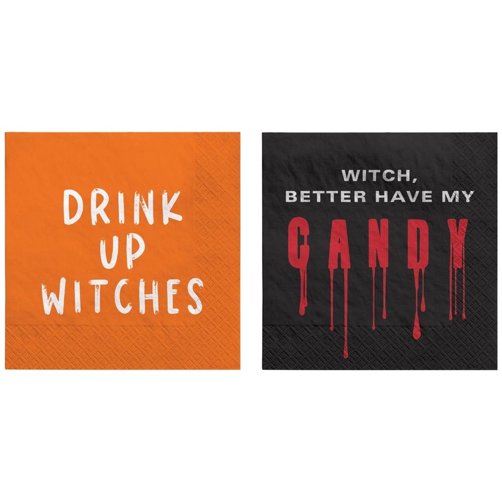 Halloween Themed Cocktail Napkins